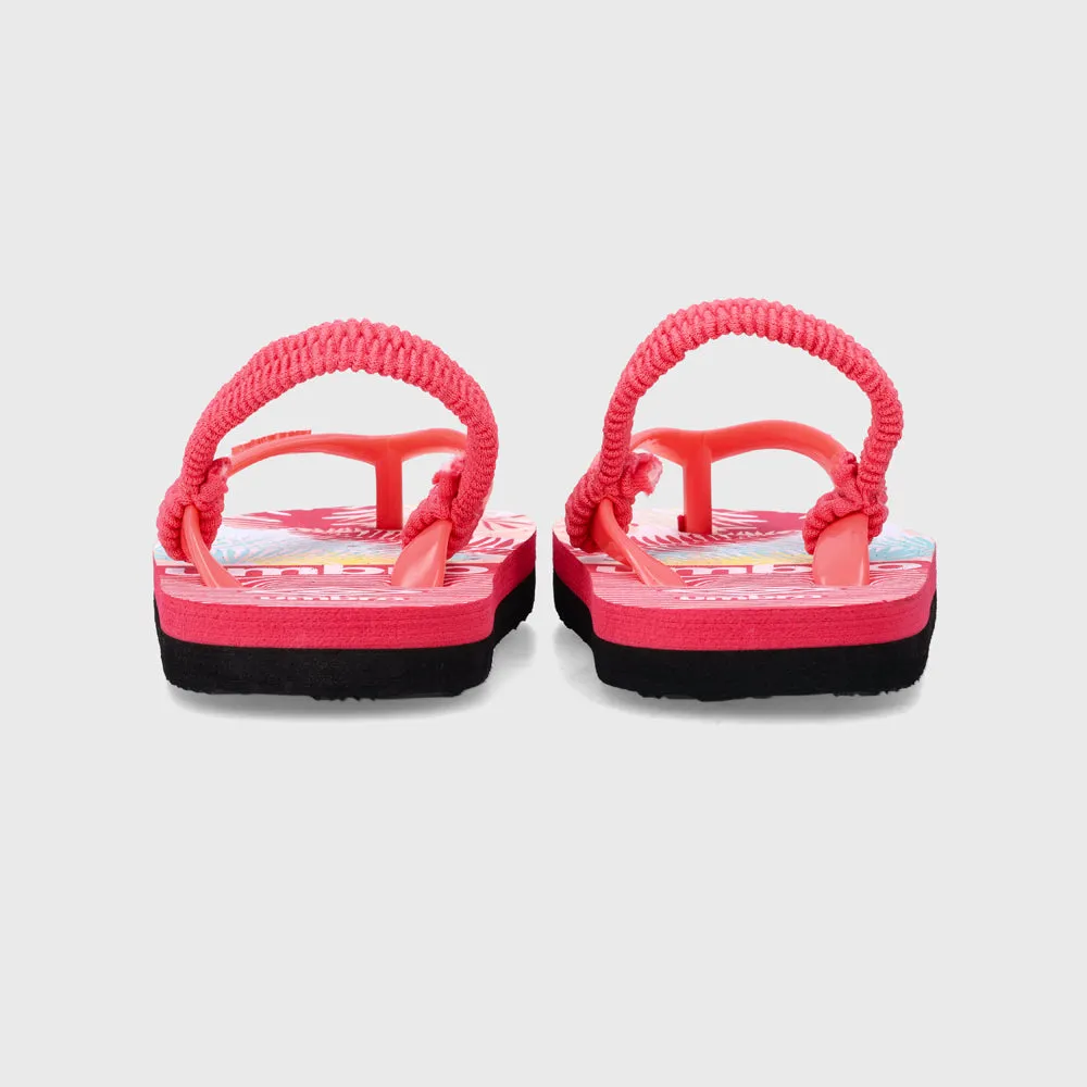 Umbro Infants Tropical Leaf Thong Sandals Pink sold by Tekkie Town product image thumbnail 5