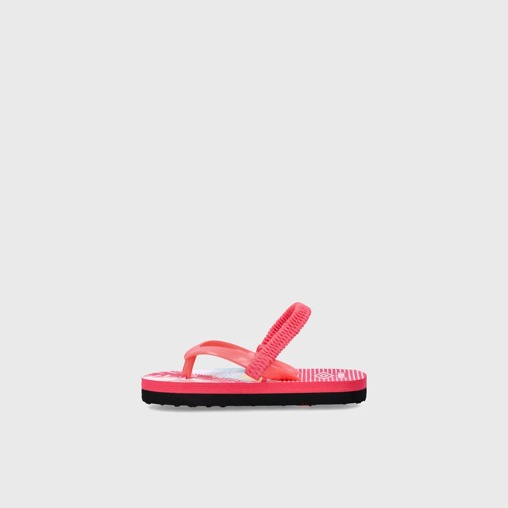 Umbro Infants Tropical Leaf Thong Sandals Pink sold by Tekkie Town product image thumbnail 3