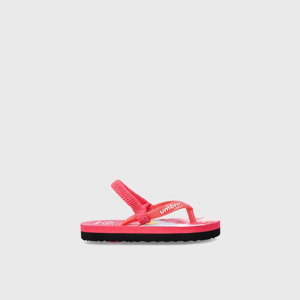 Umbro Infants Tropical Leaf Thong Sandals Pink sold by Tekkie Town product image thumbnail 2