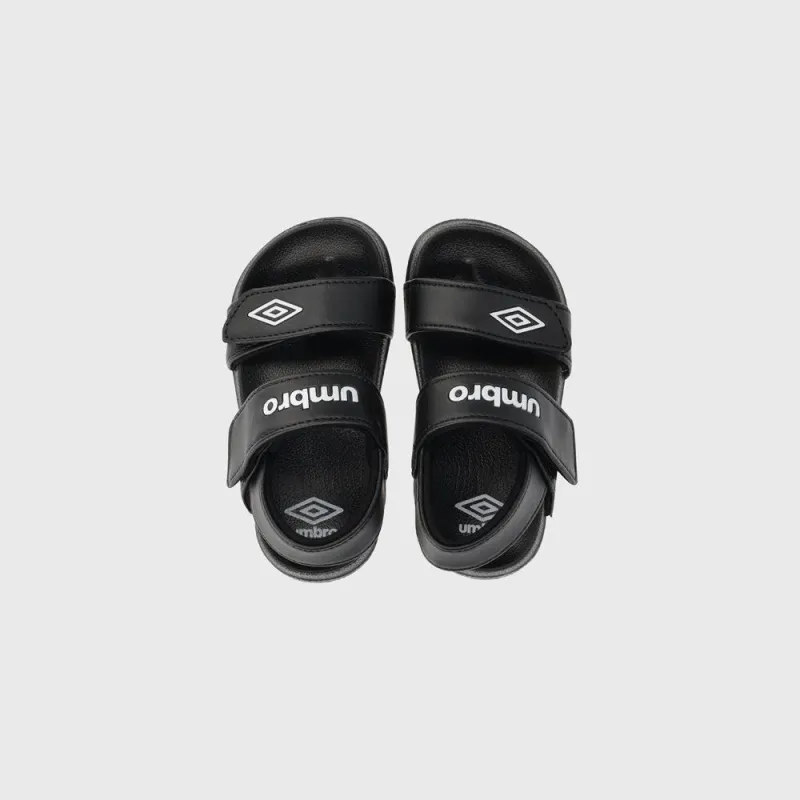 Umbro Infants Embossed Strap Sandals Black sold by Tekkie Town