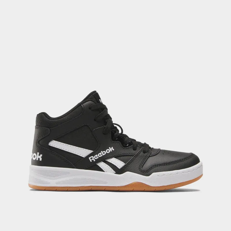 Reebok Youth Bb4500 Court Sneaker Black/white _ 183010 _ Black made by Reebok