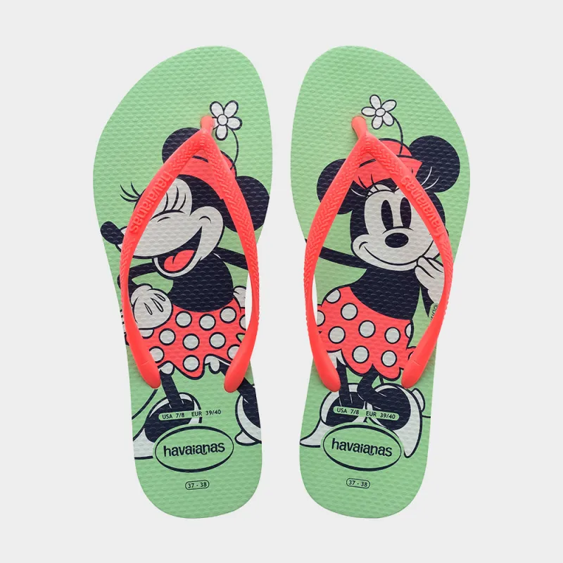 Havaianas Womens Slim Disney Sandal Green/Multi _ 183475 _ Green sold by Tekkie Town