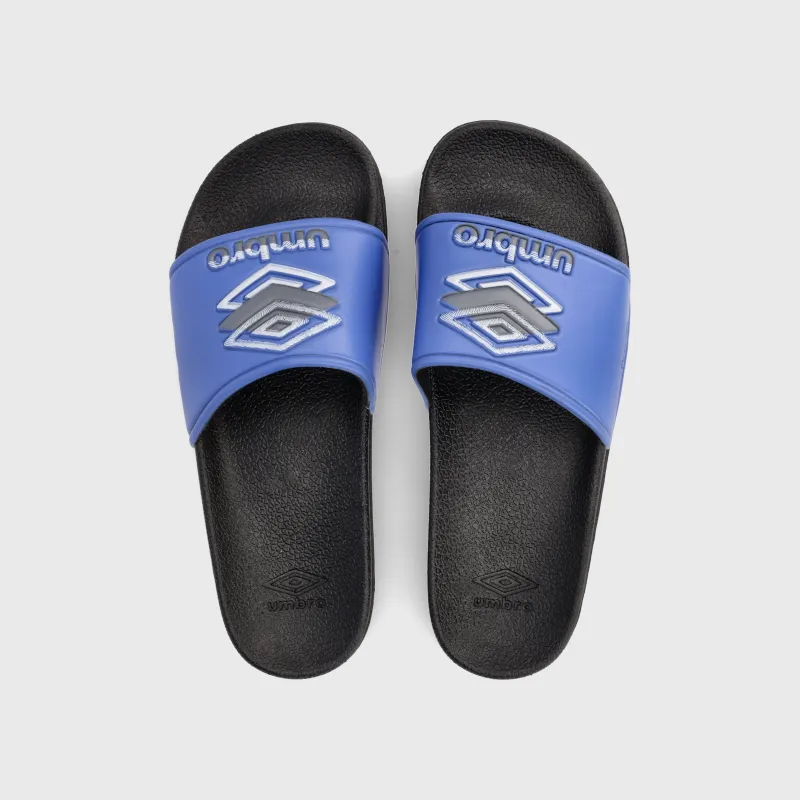 Umbro Youth Link Up Slide Blue/Black _ 182096 _ Blue sold by Tekkie Town