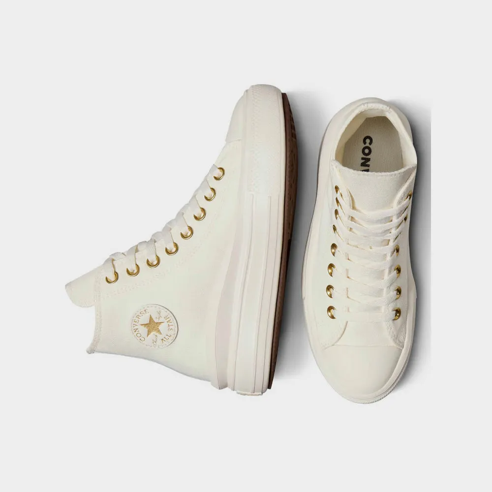 Converse Youth All Star Move Tonal Sneakers White sold by Tekkie Town product image thumbnail 4