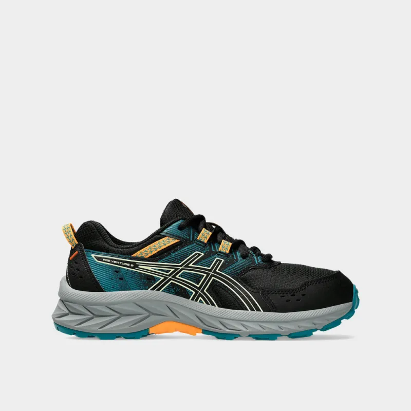 Asics Youth PrE-Venture 9 Gs Trail Running Black/multi _ 182787 _ Black sold by Tekkie Town