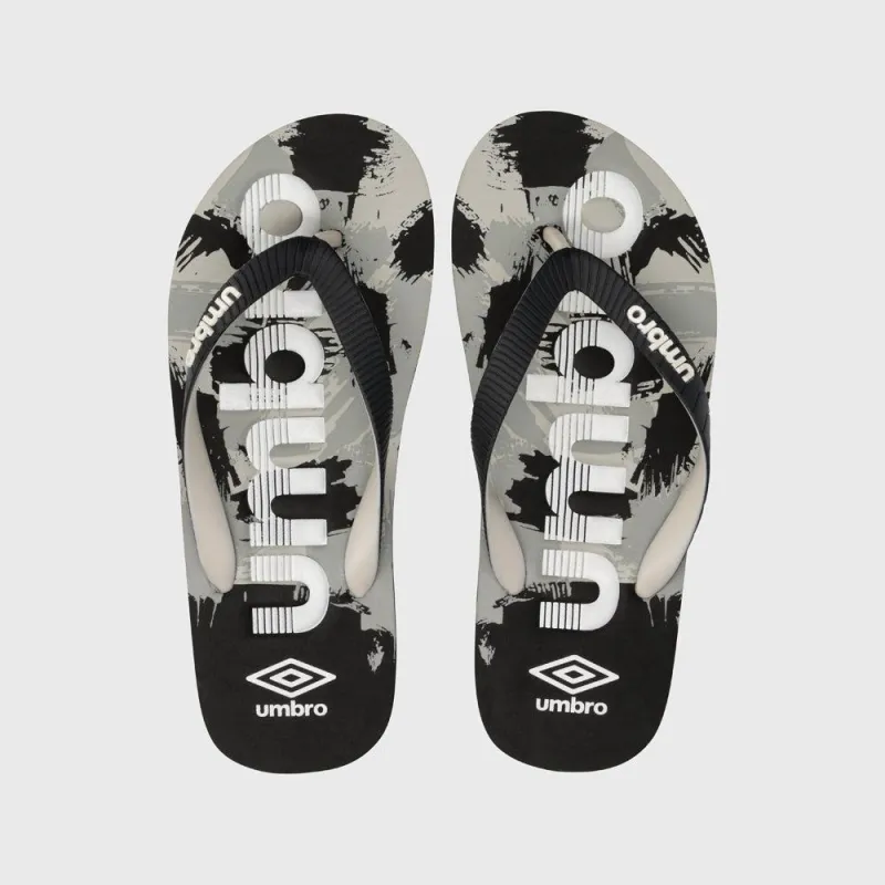 Umbro Youth Camo Thongs Grey/Multi _ 182069 _ Grey sold by Tekkie Town