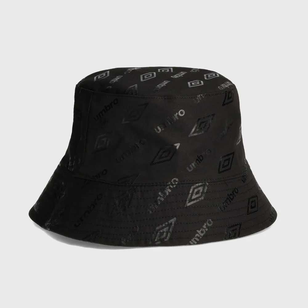 Umbro Unisex Reverse Wetlook Bucket Black/White _ 182320 _ Black sold by Tekkie Town product image thumbnail 2
