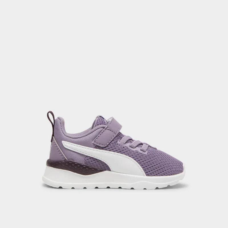 Puma Infants Anzarun Lite Ac Sneaker Purple/white _ 182939 _ Purple sold by Tekkie Town