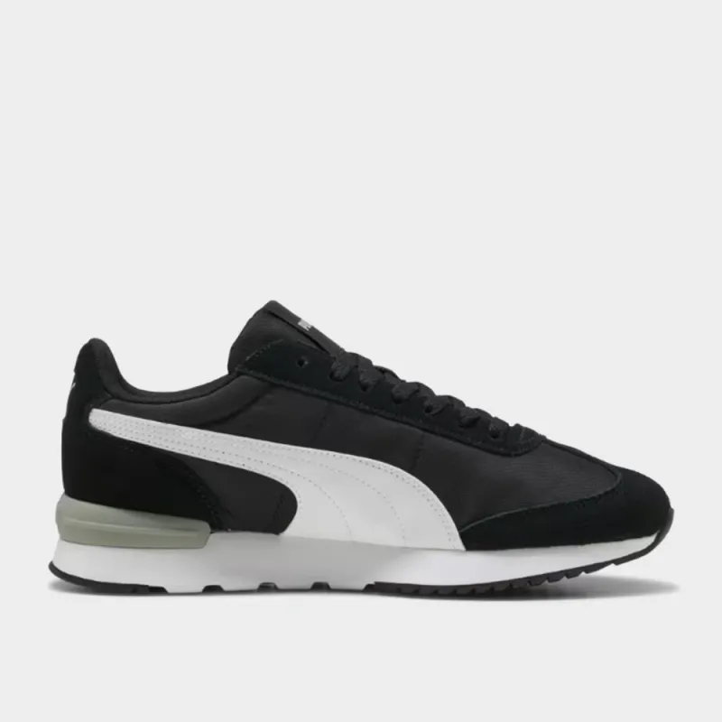 Puma Mens R78 Wind Sneakers Black sold by Tekkie Town