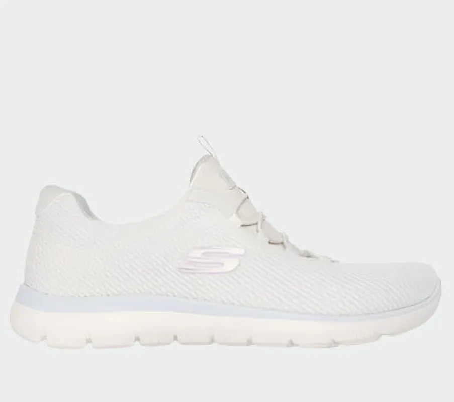 Skechers Womens Summits Sneakers Beige sold by Tekkie Town
