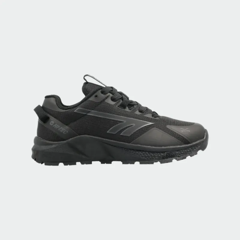 HI-Tec Youth Geo Pulse Outdoor Black/black _ 183643 _ Black sold by Tekkie Town