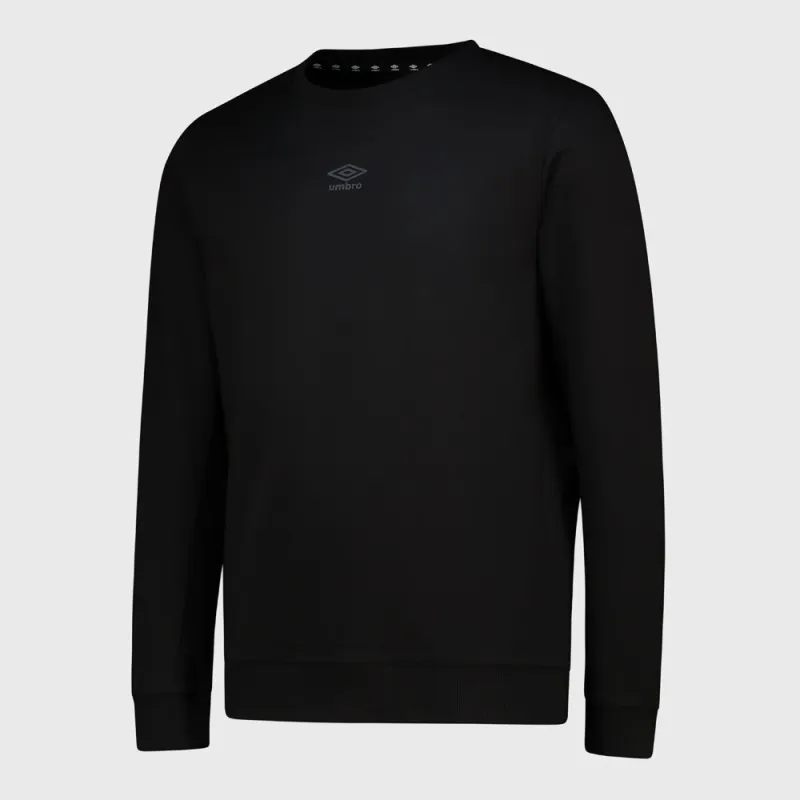 Umbro Unisex Vengeance Crew Top Black _ 183455 _ Black sold by Tekkie Town