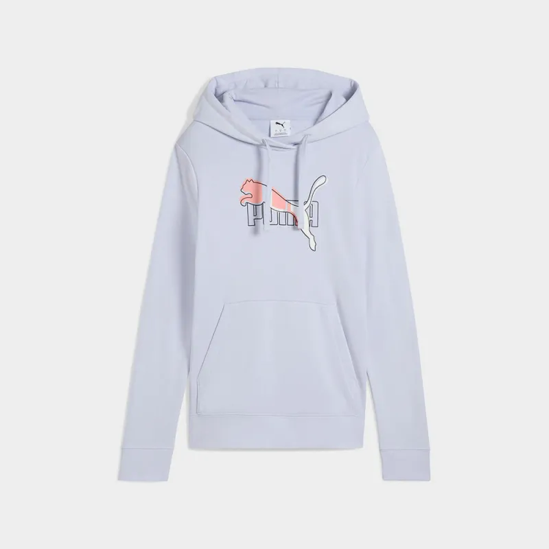 ★★PUMA★★ Puma Pux and Mini Graphic Hoodie Grey 62267714 Puma X Perks And Mini Graphic Men's Size Large Hoodie