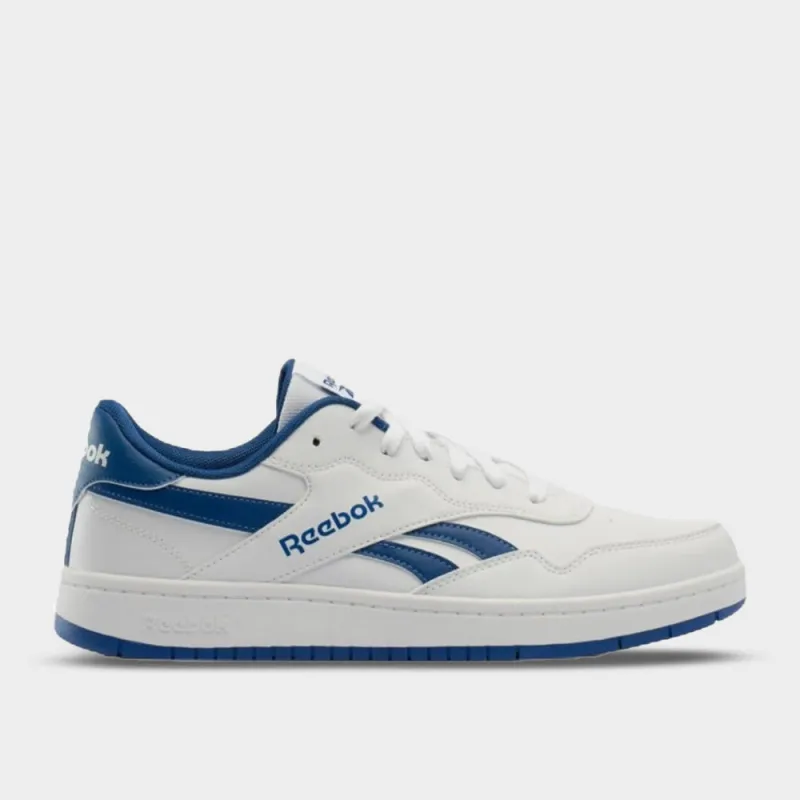 Reebok Mens Bb1000 Sneaker White/blue _ 184407 _ White sold by Tekkie Town