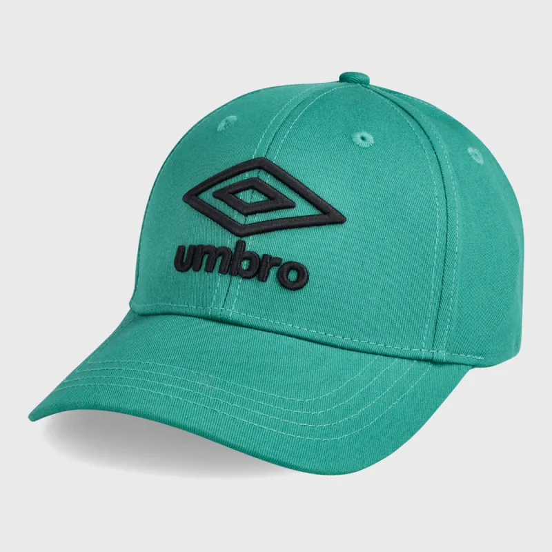 Umbro Unisex Diamond Peak Cap Green/Black _ 183521 _ Green sold by Tekkie Town