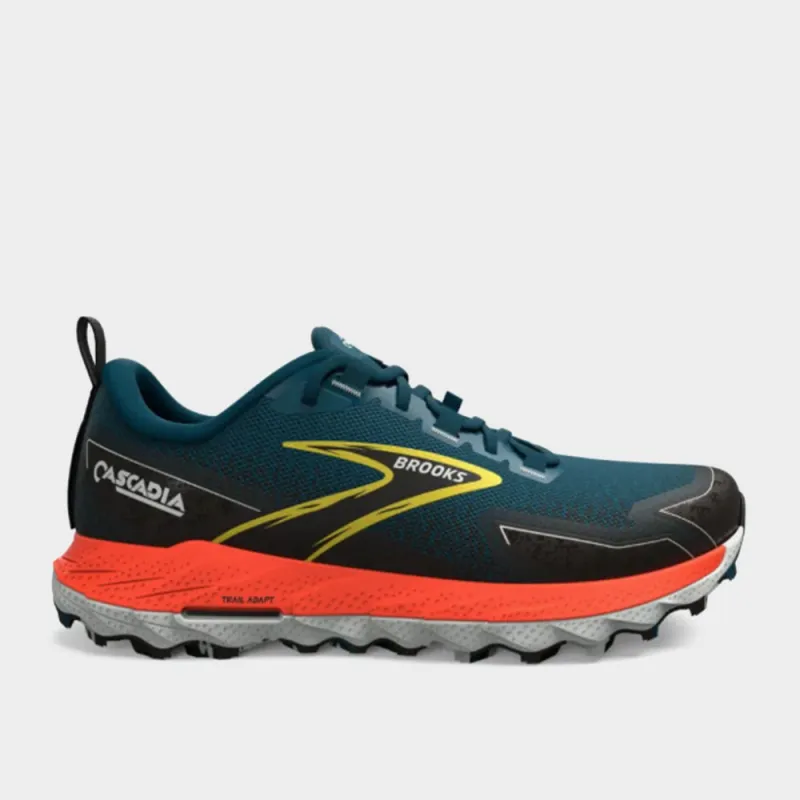 Brooks Mens Cascadia 18 Trail Running Shoes Black made by Brooks