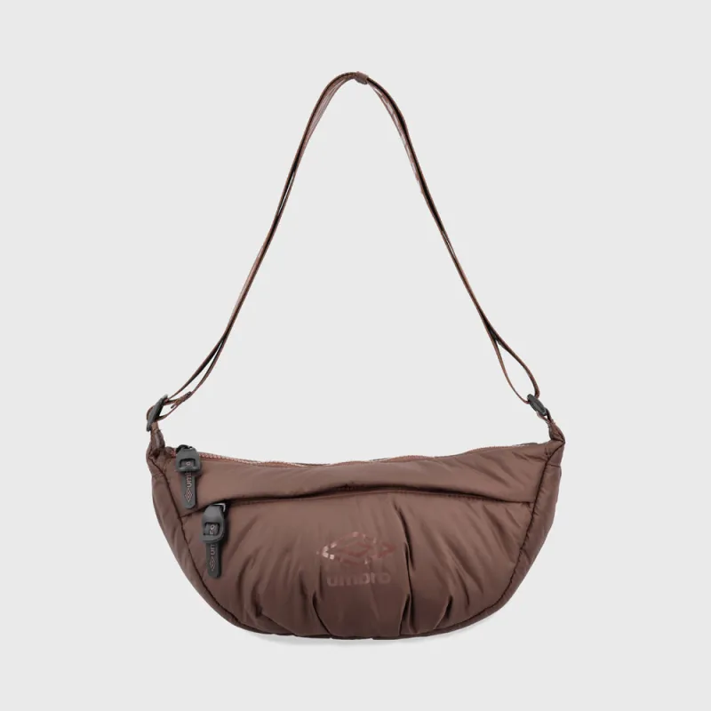 Umbro Unisex Crescent Crossbody Bag Brown _ 183623 _ Brown sold by Tekkie Town