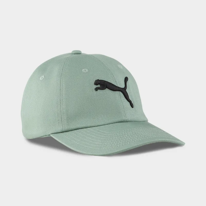 Puma Unisex Essentials Cat Baseball Cap Green/Black _ 183386 _ Green sold by Tekkie Town