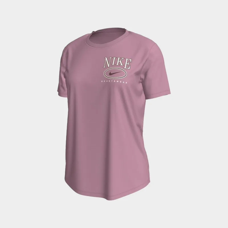 Nike Womens Sportswear Club Essentials Tee Pink sold by Tekkie Town