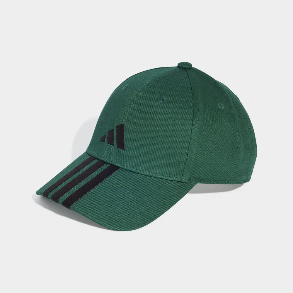 Adidas Unisex 3-Stripes New Logo Baseball Cap Green/Black _ 183160 _ Green sold by Tekkie Town