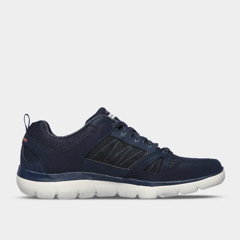 Skechers Mens Summits - New World Sneakers Navy/white _ 184455 _ Navy sold by Tekkie Town
