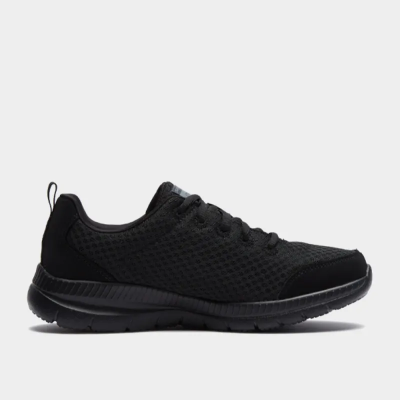 Skechers Womens Bountiful Sneaker Black/black _ 184438 _ Black sold by Tekkie Town