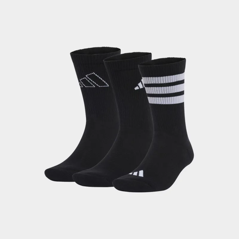 Adidas Unisex Logo Pack 3-Pack Black/White _ 183161 _ Multi sold by Tekkie Town