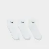 Nike Unisex 3 Pack Everyday Cushion Ankle Socks White sold by Tekkie Town