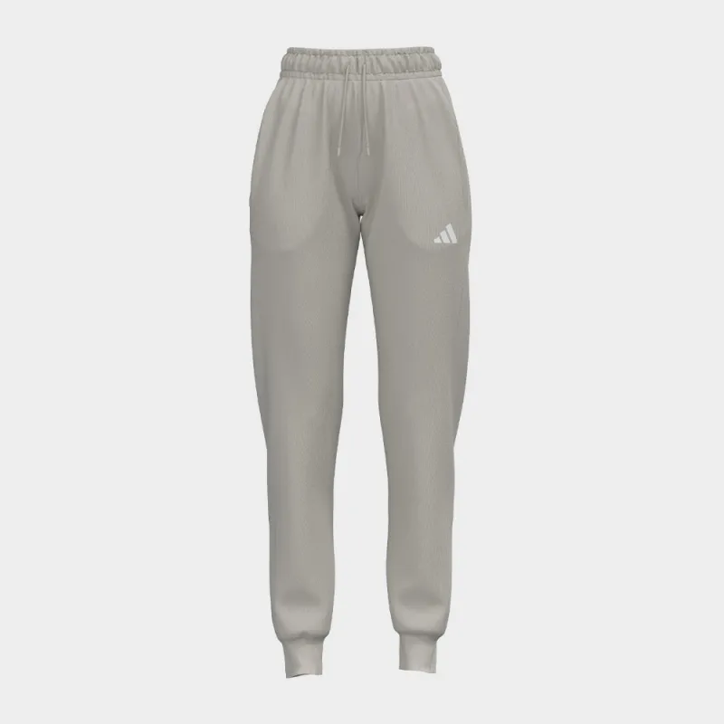 Adidas Womens Essentials Small Logo Cozy Open Hem Pants Beige sold by Tekkie Town