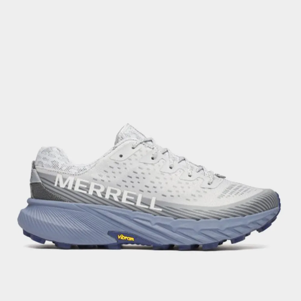Merrell Mens Agility Peak 5 Trail Running Shoes Light Grey sold by Tekkie Town