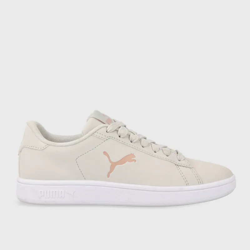 Puma Youth Smash 3.0 Buck Cat Sneakers Beige sold by Tekkie Town