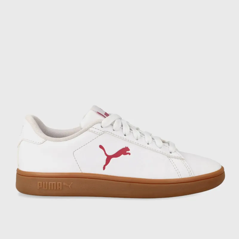 Puma Youth Smash 3.0 Cat Sneakers White sold by Tekkie Town