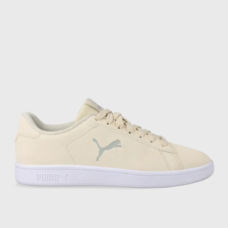 Puma Womens Smash 3.0 Buck Cat Sneakers Beige sold by Tekkie Town