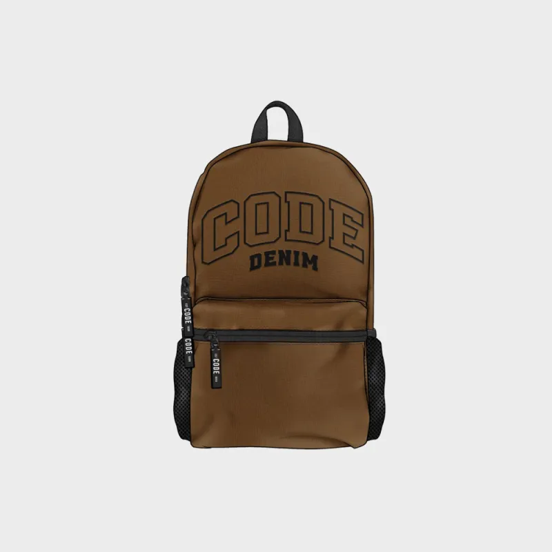Code Unisex College Backpack-Caramel Cafe _ 183651 _ Brown sold by Tekkie Town