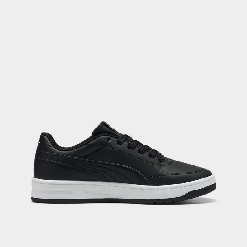 Puma Youth Court Classic Clean Sneakers Black sold by Tekkie Town