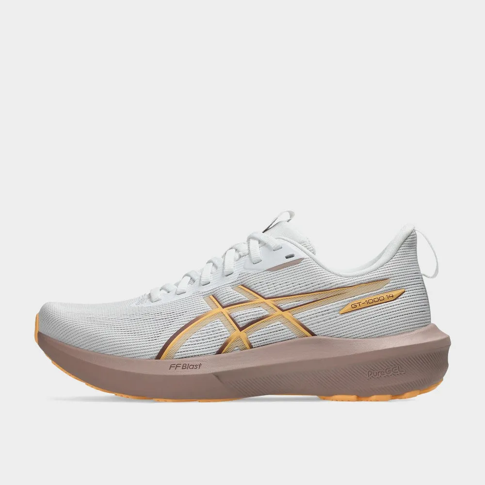 Asics Womens GT 1000 14 Running Shoes White sold by Tekkie Town product image thumbnail 2