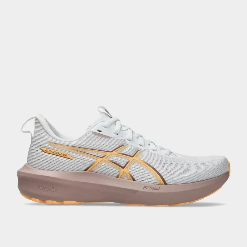 Asics Womens GT-1000 14 Running Shoes White sold by Tekkie Town