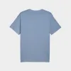 Puma Mens Graphic Stacked Tees Blue sold by Tekkie Town