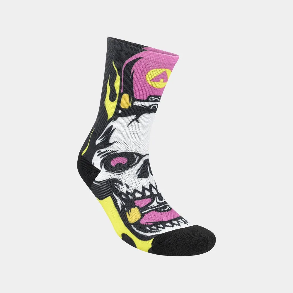 Airwalk Unisex 1 Pack Zombie Sock White/Multi _ 181762 _ White sold by Tekkie Town