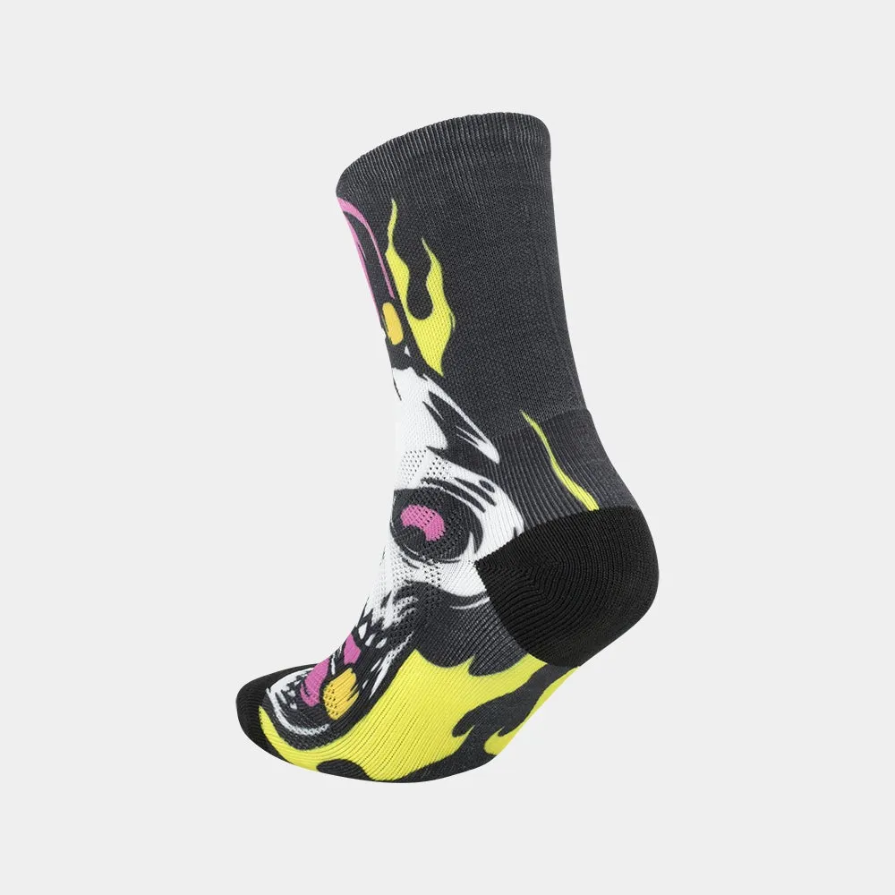 Airwalk Unisex 1 Pack Zombie Sock White/Multi _ 181762 _ White sold by Tekkie Town product image thumbnail 2