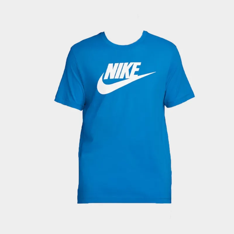Nike Mens Icon Futura Tee Blue sold by Tekkie Town