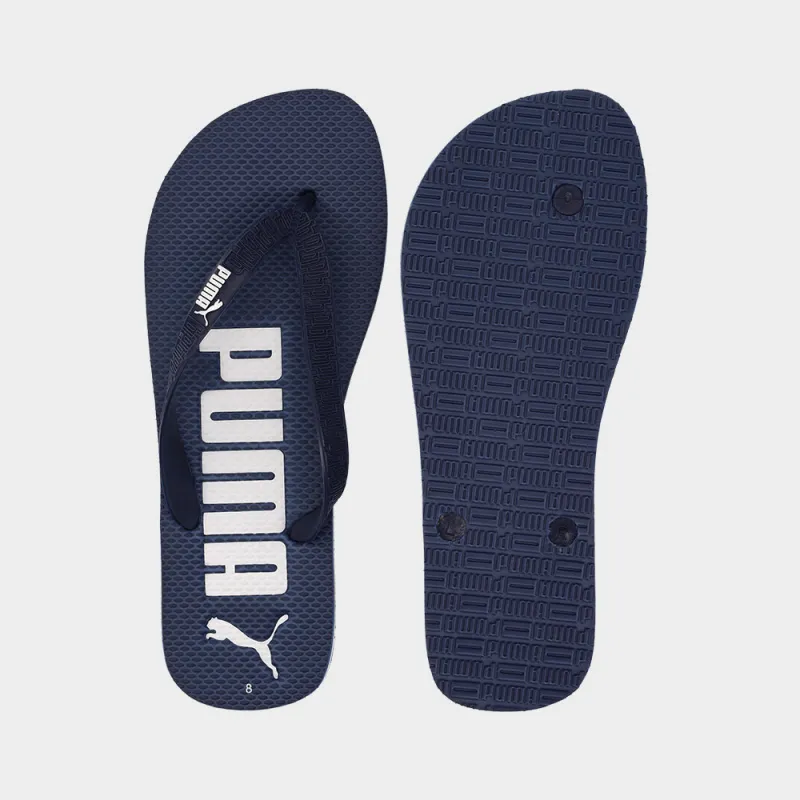 Puma Mens Essential Flip Thong Sandals Navy sold by Tekkie Town