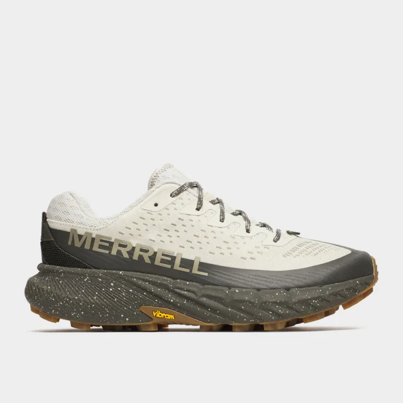 Merrell Mens Agility Peak 5 Trail Running Shoes White sold by Tekkie Town