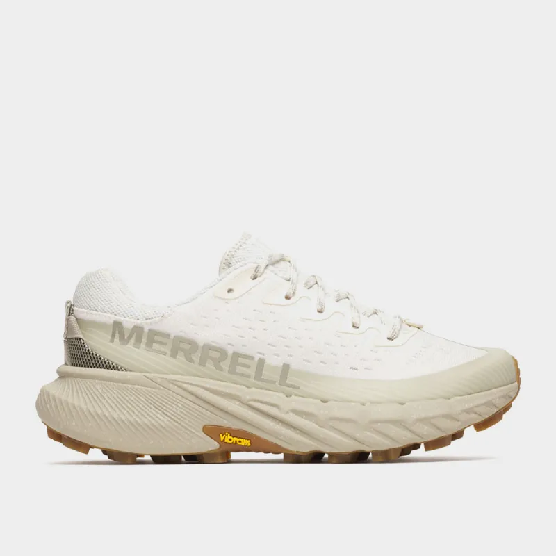 Merrell Womens Agility Peak 5 Trail Running Shoes White sold by Tekkie Town