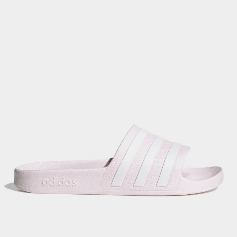 Adidas Womens Adilette Aqua Slides Pink sold by Tekkie Town