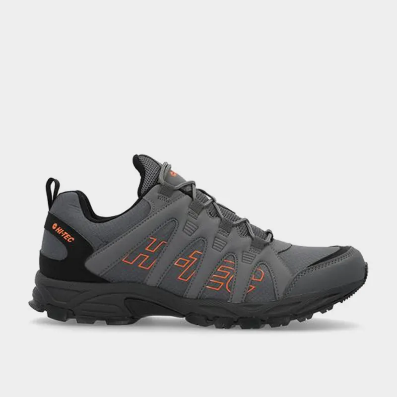 Hi-Tec Mens Warrior Outdoor Shoes Grey sold by Tekkie Town