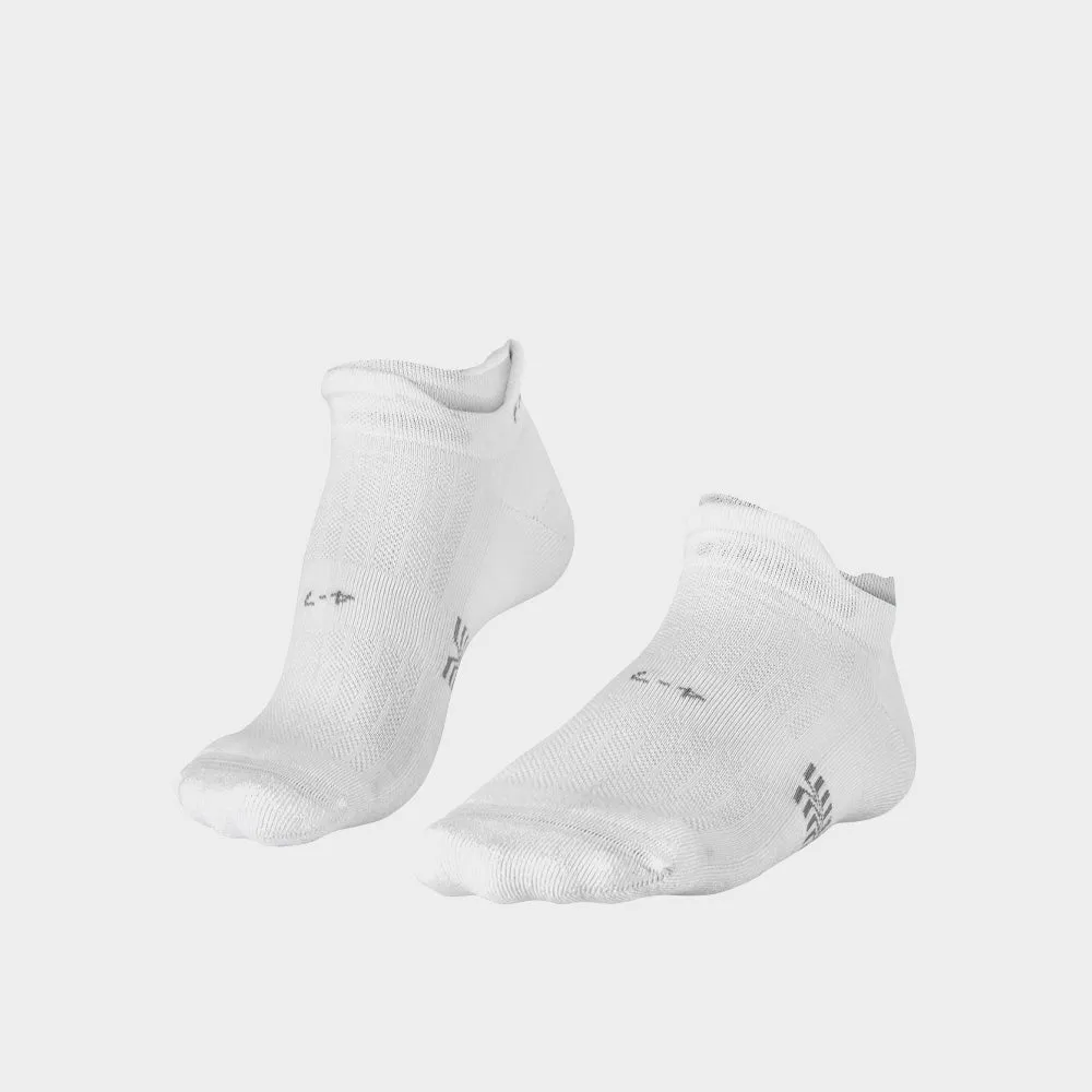 Falke Unisex Hidden Luxe Socks White sold by Tekkie Town