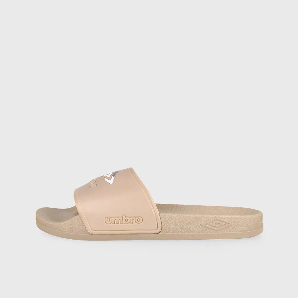 Umbro Mens Tripple Logo Slides Beige sold by Tekkie Town product image thumbnail 3