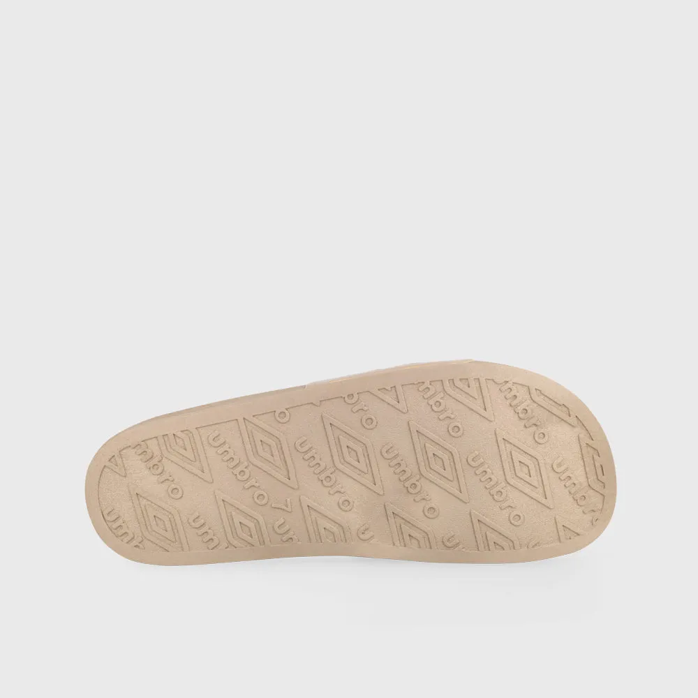 Umbro Mens Tripple Logo Slides Beige sold by Tekkie Town product image thumbnail 4