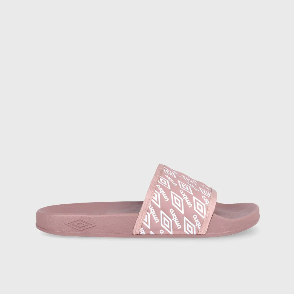 Umbro Womens Embossed Slide Sandals Beige sold by Tekkie Town product image thumbnail 2